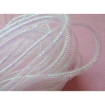 15 Yards Solid Mesh Tube For Craft Deco Flex For Wreaths Cyberlox Crin Crafts 8M - £17.32 GBP