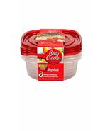 Betty Crocker Round Plastic Food Saver Storage Containers, 2-ct. Packs - £5.59 GBP