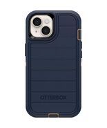 Otterbox Defender Series Pro Case With Holster For iPhone 14 plus Blue Wob - $25.73