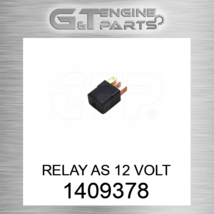 1409378 Relay As 12 Volt (1464323) Fits Caterpillar (New Aftermarket) - £41.58 GBP