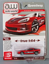 Auto World Speedway 2010 Chevy Corvette Z06 Red Version B - £7.68 GBP