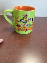 Nickelodeon Retro &#39;90s Characters Green &amp; Orange Ceramic Coffee Mug 14oz new - £9.72 GBP