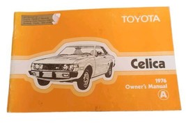1976 Toyota Celica Owners Manual Original OEM User Instruction Guide Boo... - £10.81 GBP