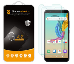 [2-Pack] Tempered Glass Screen Protector For At&amp;T Fusion Z - £14.15 GBP