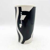 Starbucks 2015 Dot Series Tumbler Siren Black and White for Coffee Tea NO LID - $19.99