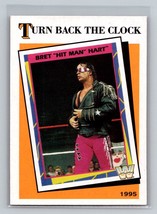 Bret &quot;Hit Man&quot; Hart #14 2016 Topps WWE Heritage Turn Back the Clock - £1.56 GBP