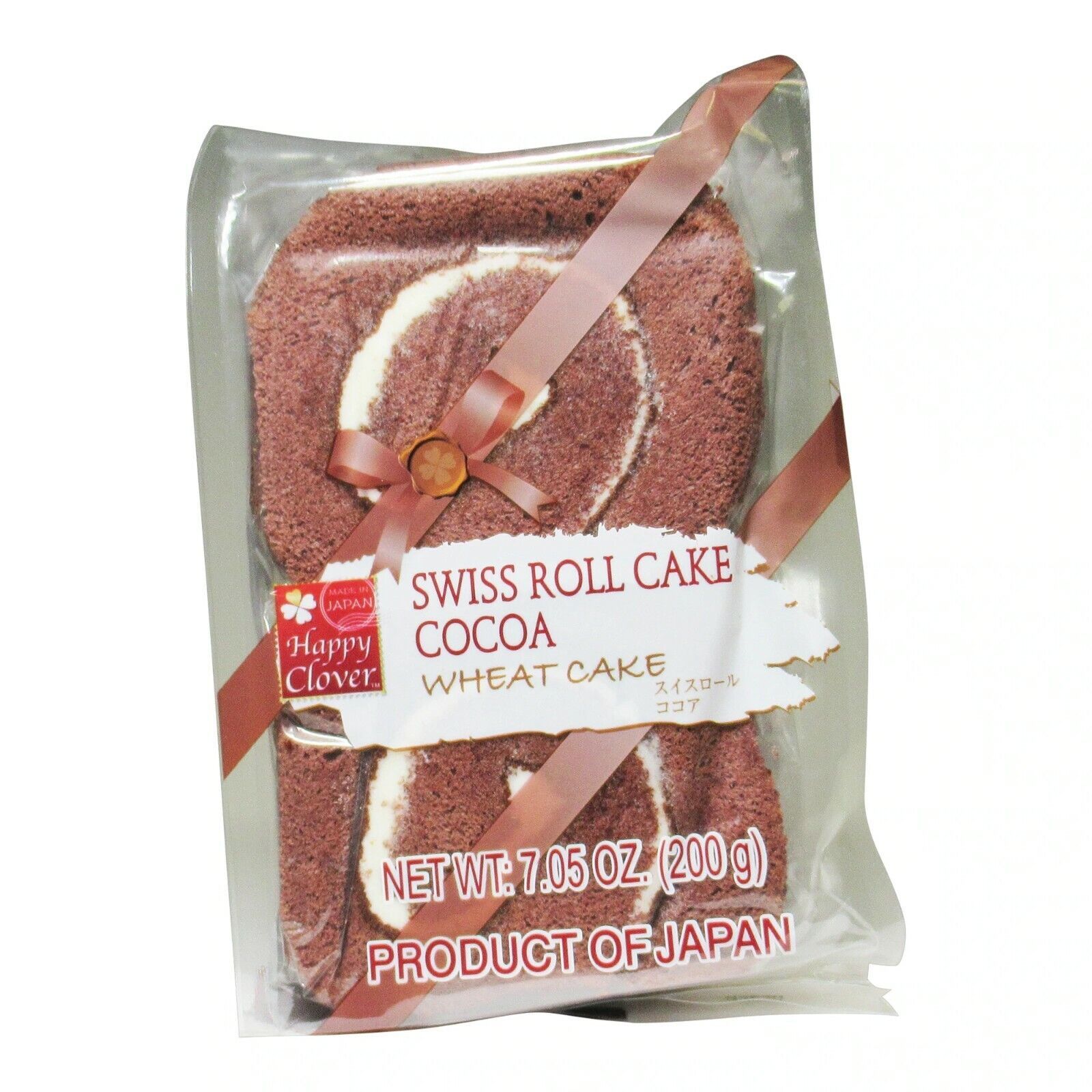 Shirakiku Swiss Roll Cake Cocoa Wheat Cake Confectionery 7.05 oz - $12.16