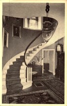 Ellsworth Maine (ME)-VINTAGE Rppc POSTCARD-The Black House - Main Stairway BK41 - £1.58 GBP
