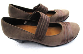 Naot Attitude Mary Jane Shoes Heels Women&#39;s Size US 9 EUR 40 Brown Avant Garde - £31.88 GBP
