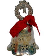 Vintage &quot;Christmas 1997&quot; Silver Plated Bell by International Silver Co. - $10.80