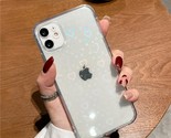 Luxury gradient laser love heart clear soft case for iphone 14 13 12 11 pro max thumb155 crop