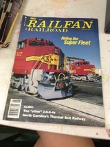 Railfan &amp; Railroad Train Magazine June 1991 - £7.95 GBP