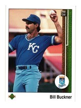 1989 Upper Deck #639 Bill Buckner Kansas City Royals - £3.16 GBP