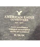 WOMENS AUTHENTIC AMERICAN EAGLE CLASSIC BLOUSE SHIRT ADORED PRINT RARE FIND - £19.24 GBP