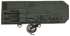 Wwii German Reproduction Mp Canvas Carry Case Od Green With Free Mp Sling Black - £34.47 GBP