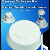RV Camper Trailer Motorhome Roof Sewer Vent Cap Pipe Plumbing Cover Repl... - $16.82