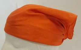 Sikh Hindu Kaur Singh Orange PLAIN bandana Head Wrap Gear Wedding Marria... - £4.53 GBP