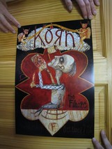 Korn Poster Fillmore Delinquent Habits October 9 1996 - £52.85 GBP