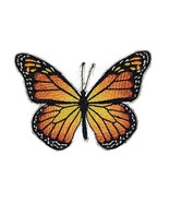 Custom and Unique Amazing Colorful Butterflies[ Monarch ] Embroidered Ir... - £11.14 GBP