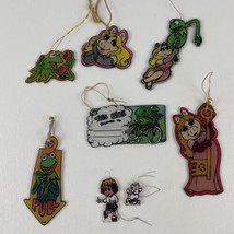 Shrinky Dinks Muppets 8pc Lot Christmas Ornaments by Colorforms Vintage 80s Toys - £27.48 GBP