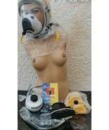 Israeli IDF Full Face Gas Mask Kit W/ Blower NBC 40MM Nato Filter Not Used - $1,059.44 MXN