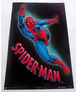 SPIDERMAN POSTER FROM 1989  MARVEL COMICS  VINTAGE AND RARE! - £23.52 GBP