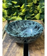 Kambaba Jasper Crystals Decorative Bowl, Gemstone Altar Offering Bowl - $1,099.37 MXN