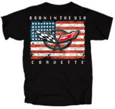 &quot;Born in the USA&quot; Corvette T-shirt - £13.29 GBP+