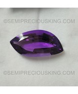 Natural Amethyst African Marquise Fancy Cut 29x14mm Grape Purple Color V... - $844.65