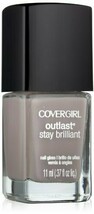 Covergirl Outlast Stay Brilliant Nail Gloss  #210 Non-Stop Gray - NEW - $162.54 MXN