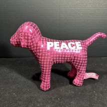  Victoria Secret Pink Peace Dog Plush. - $9.72