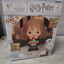 Hermione Christmas Inflatable Harry Potter 2023 Gemmy NEW NIB - $55.00