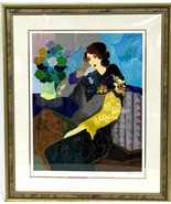 Itzchak Tarkay (1935-2012 Israeli) Serigraph -Contemplation- Large Certi... - $2,894.67 CAD