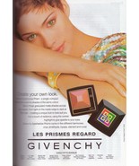 1994 Givenchy Cosmetics Makeup Eyeshadow Vintage Print Ad 1990s - $5.92