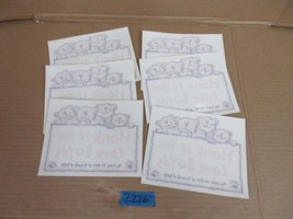 Set Of 6 Boyds Bears Honk If You Love Boyds Car Window Sticker Decals Box ZZ26 - £21.39 GBP
