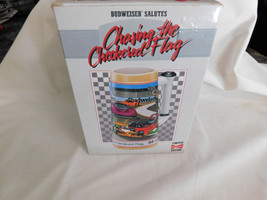 1991 Chasing the Checkered Flag Budweiser Stein Gear Shift Handle W/Box - £10.22 GBP