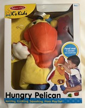 Melissa &amp; Doug K&#39;s Kids Hungry Pelican Soft Baby Educational Toy - £23.93 GBP