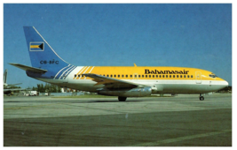 Bahamasair Boeing 737 2L9 Advanced Airplane Postcard - £6.16 GBP