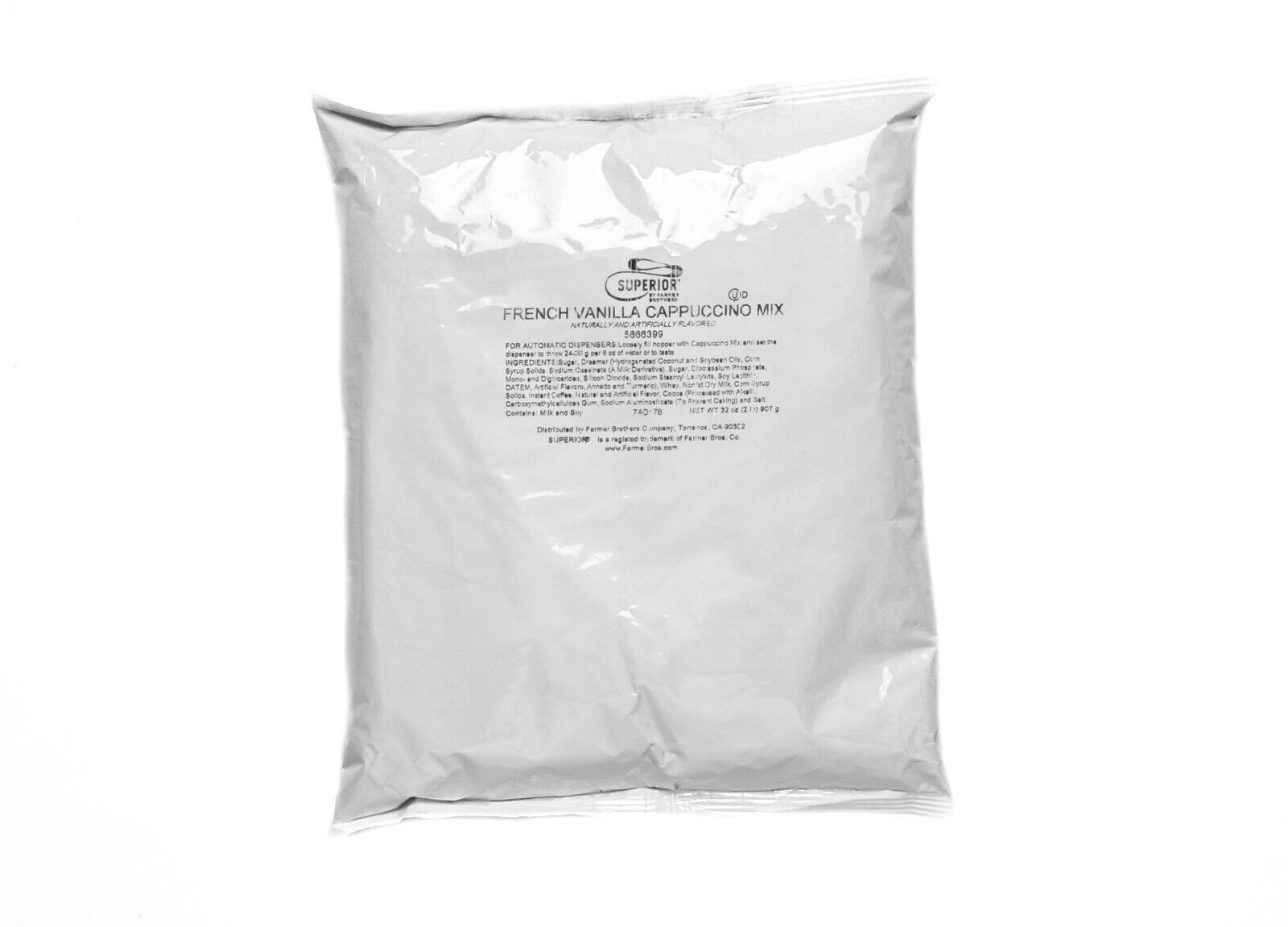 French Vanilla Cappuccino Mix, Superior, 2 lb bag - $22.00