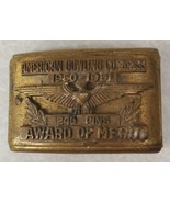 1950-1951 ABC American Bowling Congress Merit Award Belt Buckle 240 Pins - $27.52