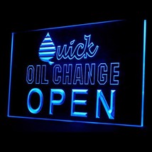 190003B OPEN Quick Oil Change Car Repair Basic Routine General LED Light Sign - £17.57 GBP