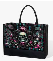 Dark Mystique Gothic Skull Canvas Tote Bag | Free Ship - $35.00
