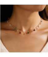 Donut Candy Color Necklace - $18.00