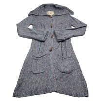 Chelsea &amp; Violet Sweater Womens Medium Lightweight Casual Long Duster Toggle - £25.52 GBP
