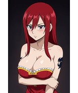 Fairy Tail - Erza Scarlet - 4 x 6 Inches Art Print Photograph - $9.49 CAD