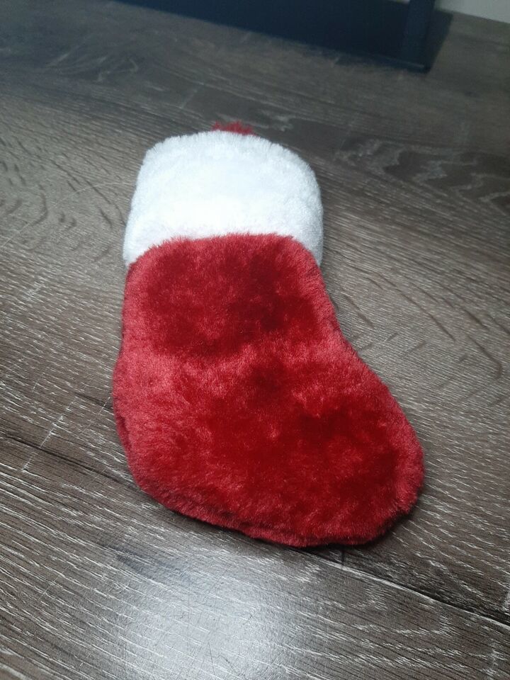 (1) December Home Mini Stocking, Red and White, Gift Card Holder - $9.85