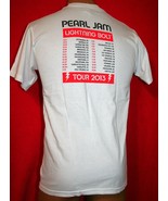 PEARL JAM 2013 Lightning Bolt Concert Tour T-SHIRT S Eddie Vedder - £38.94 GBP
