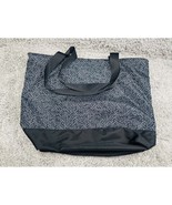 Victorias Secret Bag Pink Travel Logo Black Handbag Tote Purse Brand New - $25.57