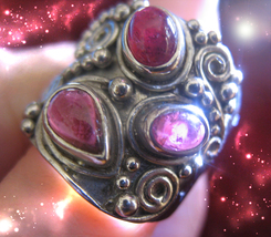 HAUNTED RING SACRED SECRET BALANCE OF WEALTH & LUCK MAGICK HIGHEST LIGHT MAGICK image 2