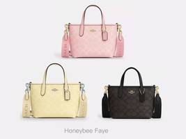 NWT COACH City Mini Tote Bag In Signature Canvas CW032 - $229.00